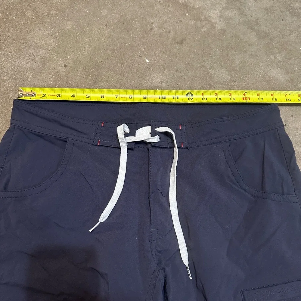Kavu Shorts Mens XL Navy‎ Blue Nylon Spandex Stretch Outdoor Hiking Board Shorts